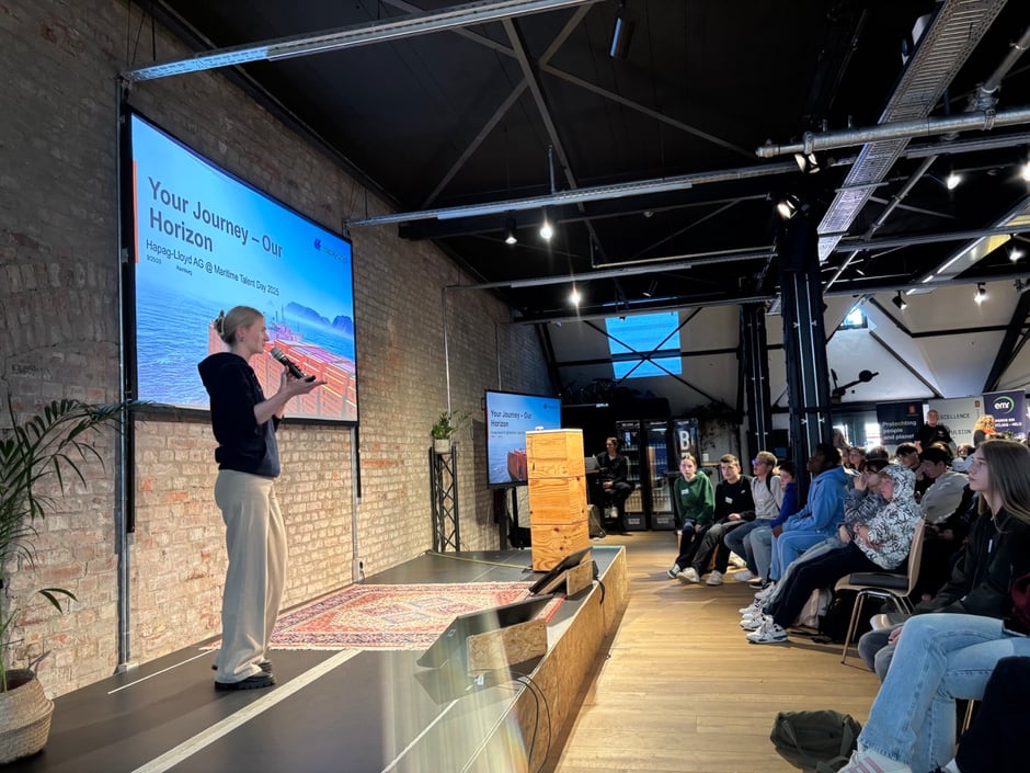 Barkassenfahrt Maritime Talent Day Hapag Lloyd