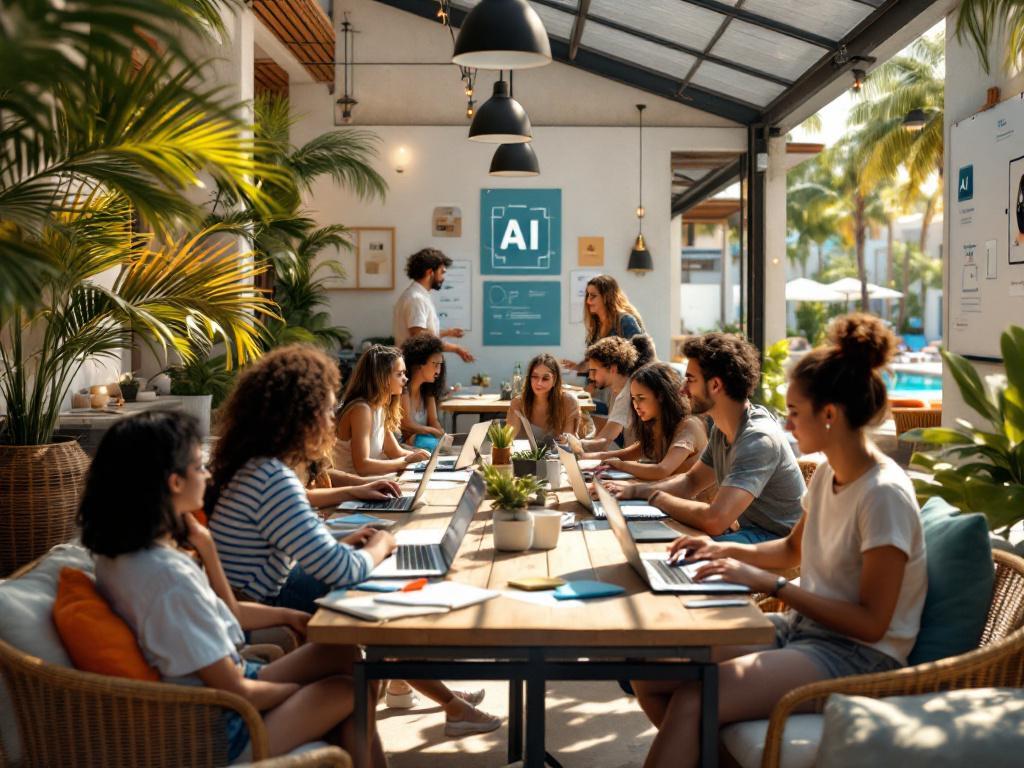 AI Workshop im Beachclub Sonnendeck