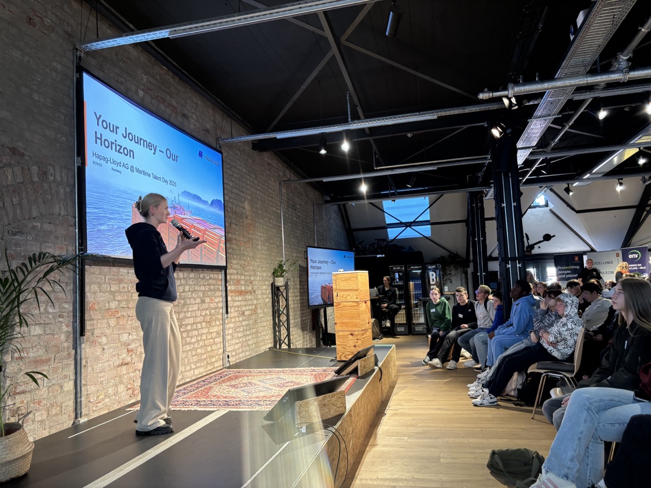 Barkassenfahrt Maritime Talent Day Hapag Lloyd